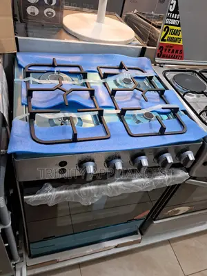 Hisense 60cm 4 Burners Full Gas Cooker,Gas Oven, Autoignite