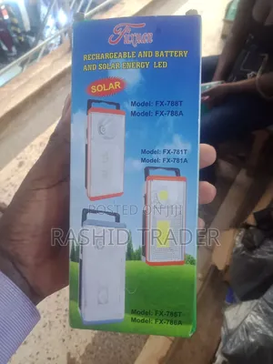Rechargeable and Battery and Solar Energy Led