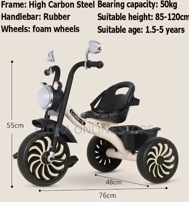 3 Tyre Kids Tricycle