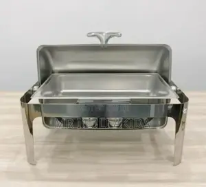 9L Commercial Steel Top Lid Banquet Chafing Dish Food Warmer
