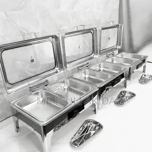High Grade Stainless Steel Buffer Chafing Dish Food Warmer