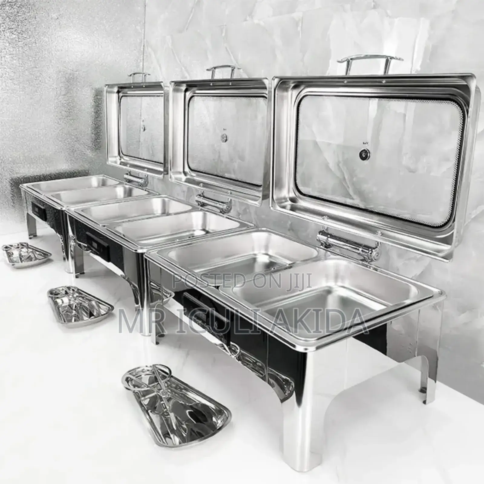 High Grade Stainless Steel Buffer Chafing Dish Food Warmer