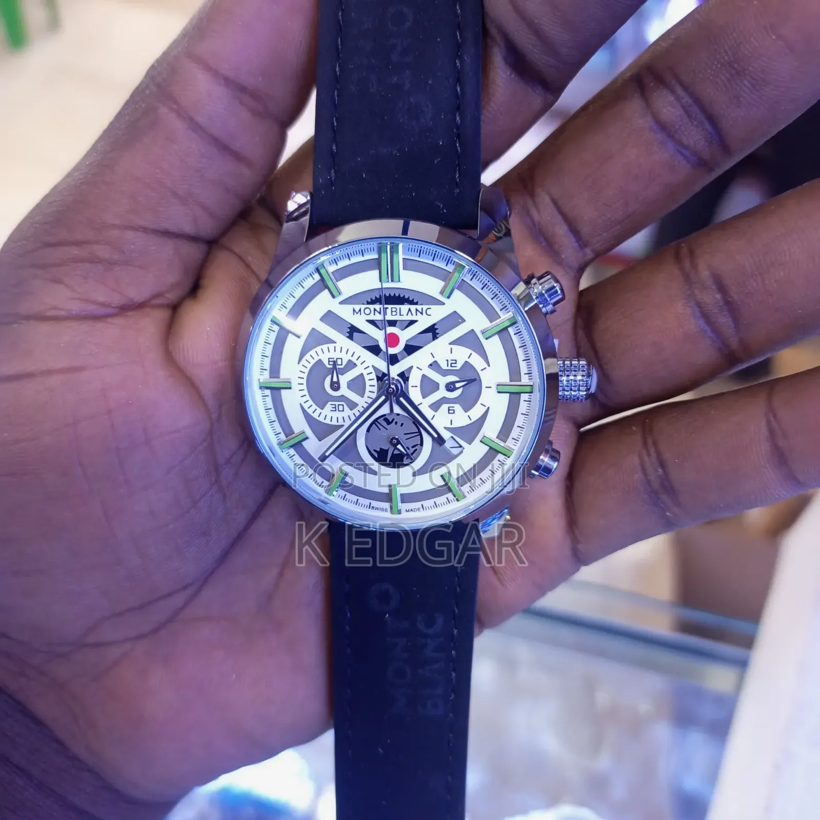 Black Montblanc Watch