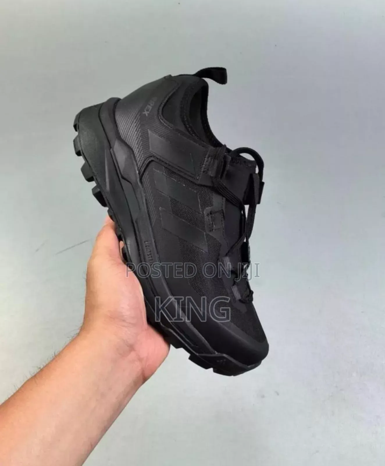 Adidas Terex Free Hiker Black Sneakers