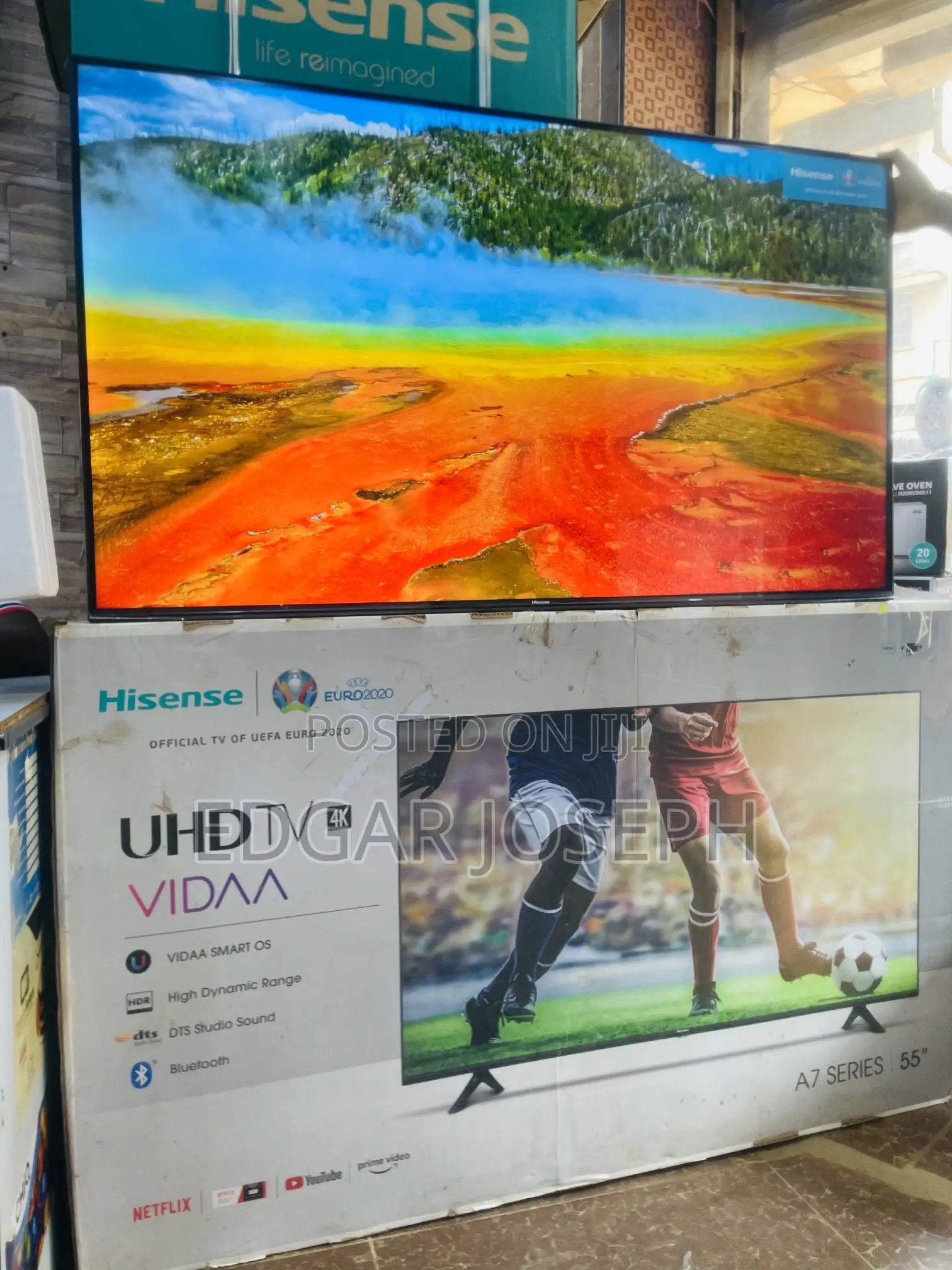 55 Hisense Smart Tv UHD