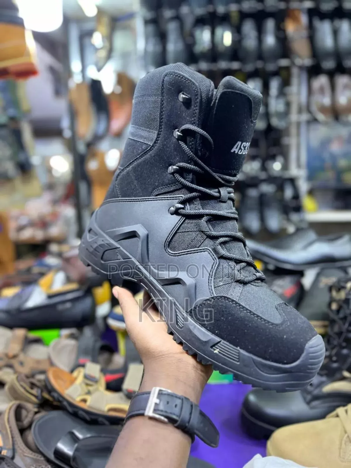 Original High Tech Combat Boots