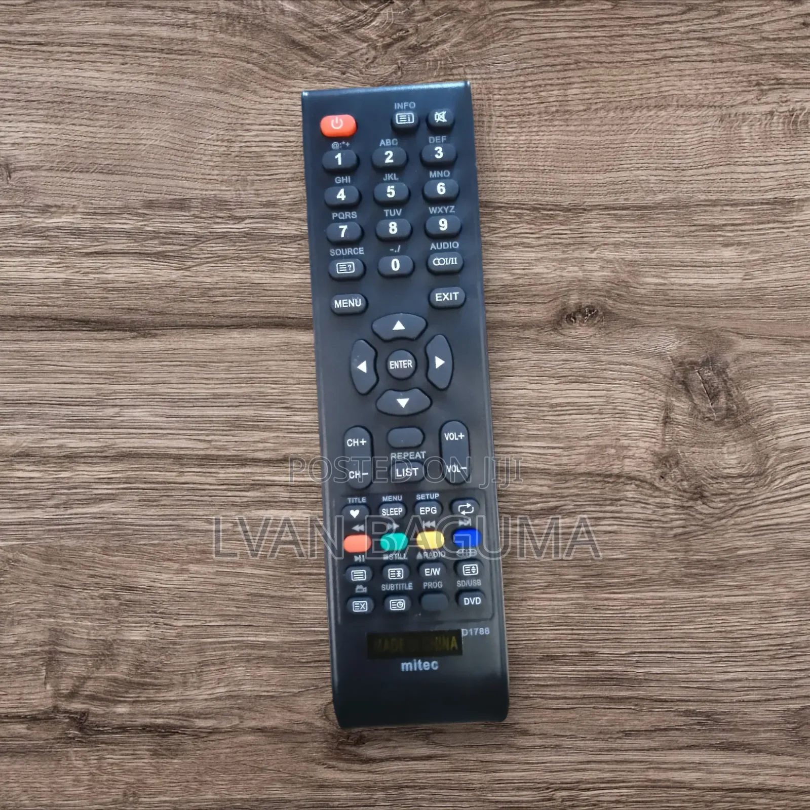 Mitech Digital TV Remote
