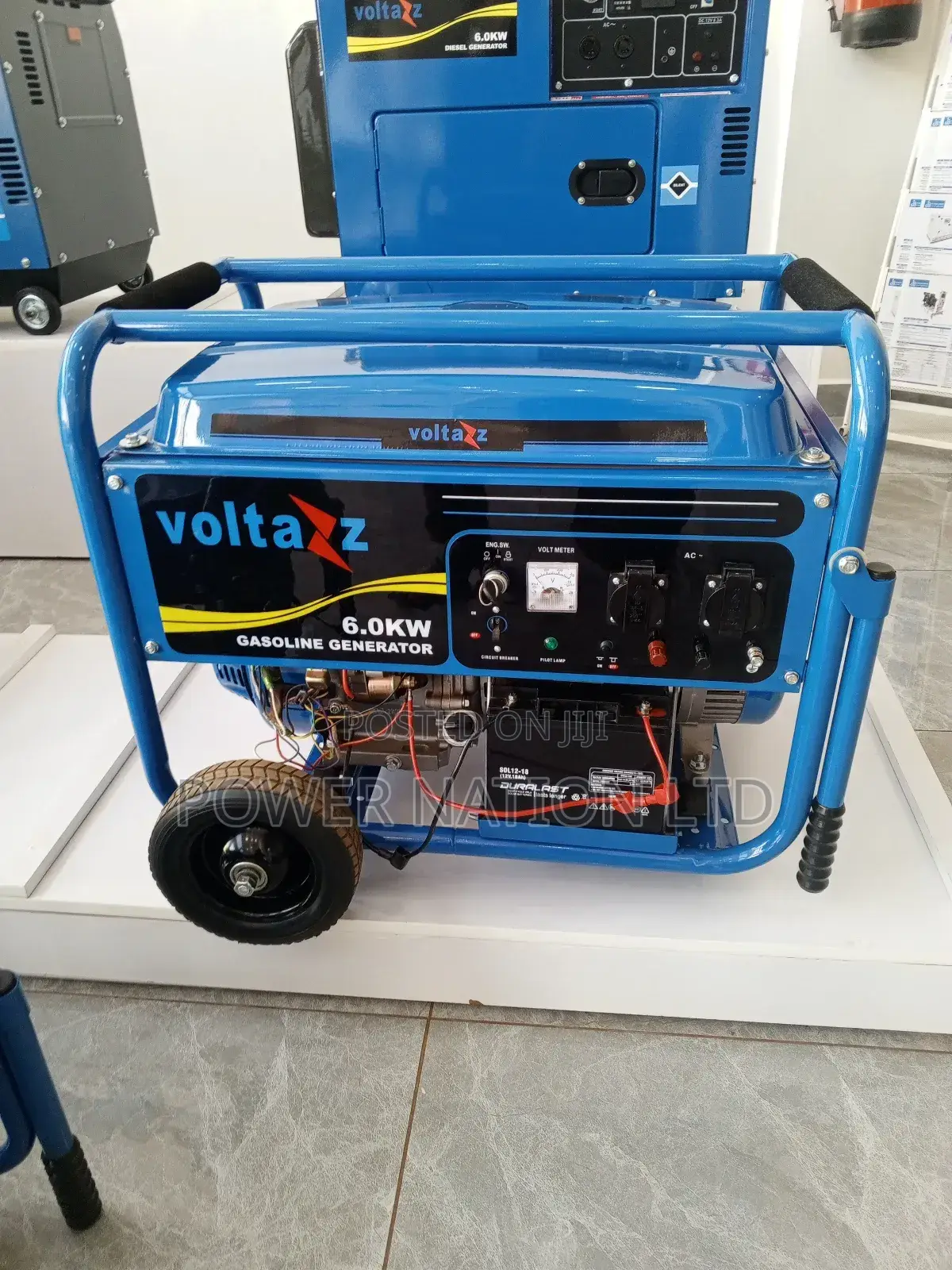 6kw Voltaz Brand Gasoline Generator