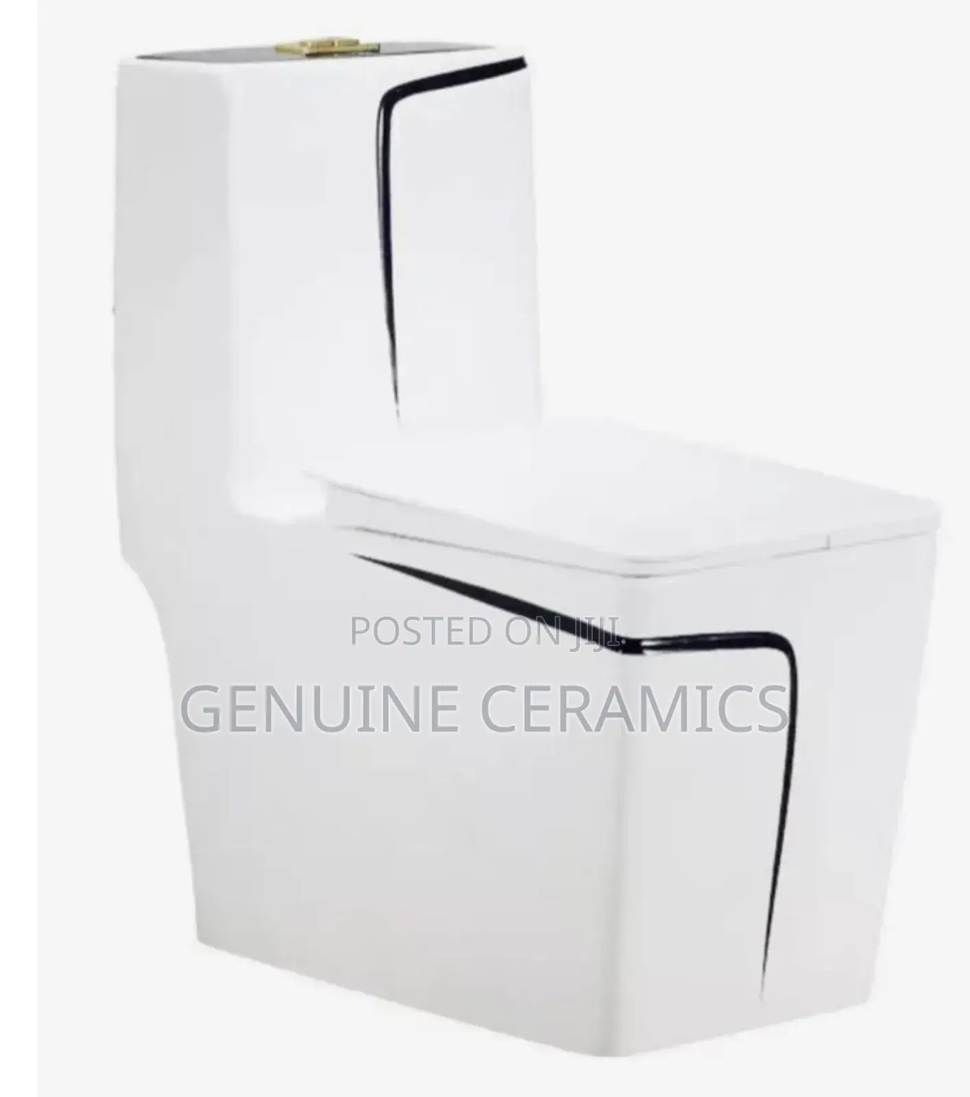Sqaure White and Black Strip