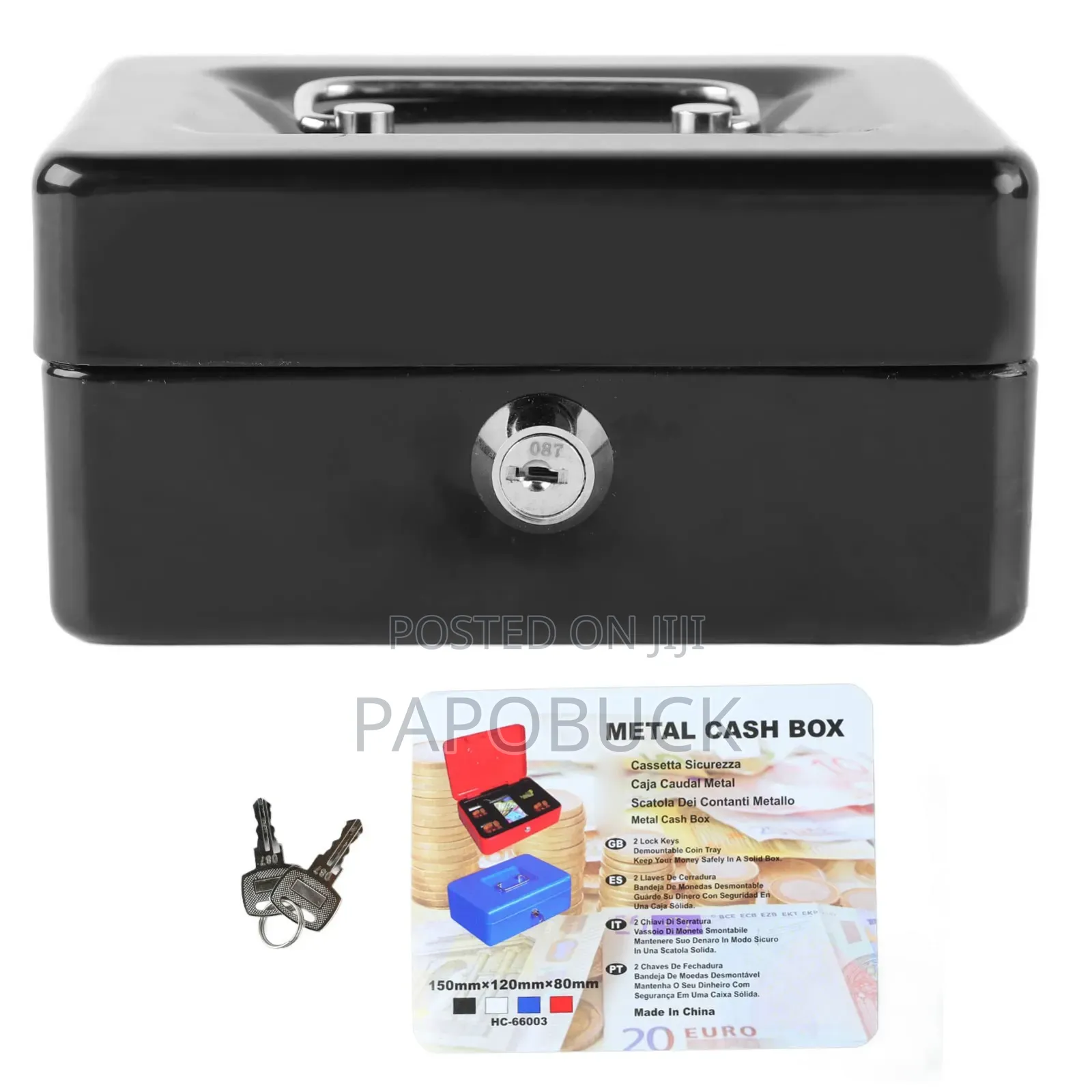 HC-66003 Metal Cash Box