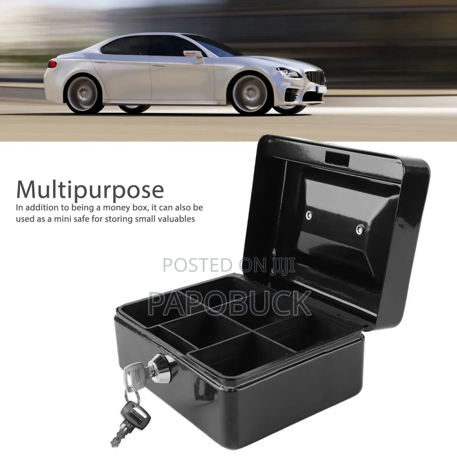 HC-66003 Metal Cash Box