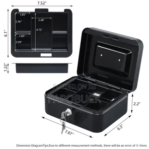 JC 2500 Metal Cash Box