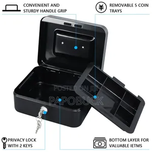 JC 2500 Metal Cash Box