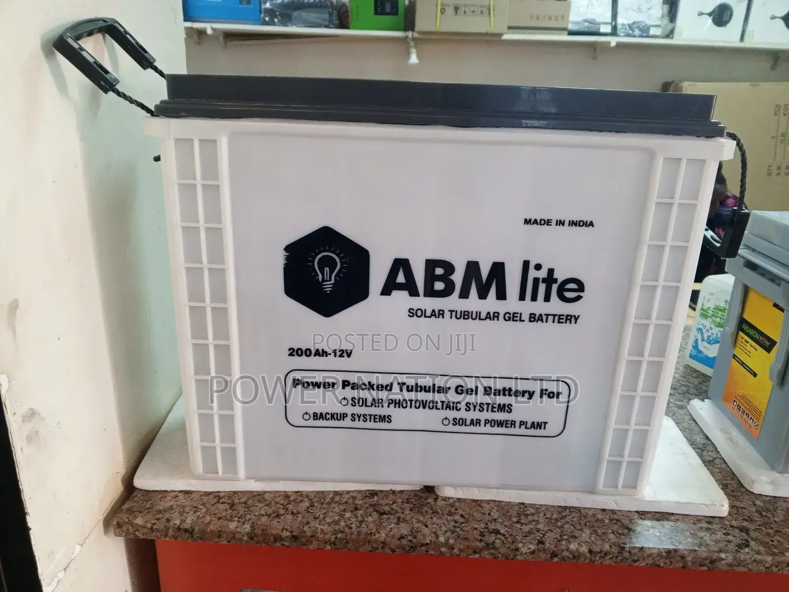 200ah 12v ABM Lite Solar Tubular Gel Battery