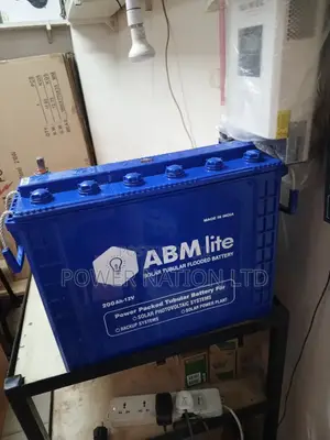 200ah 12v ABM Lite Solar Tubular Flooded Battery