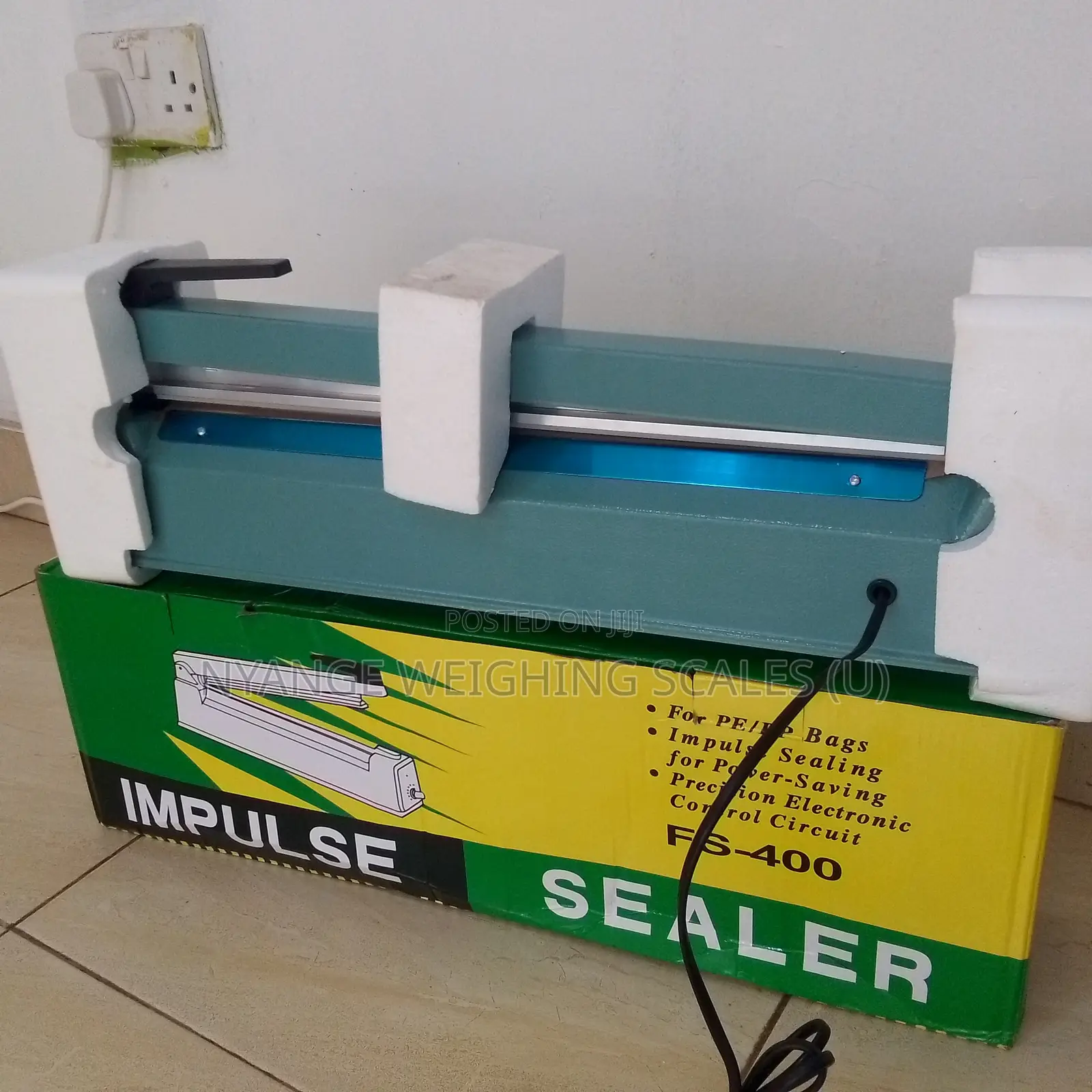 Manual Impulse Sealers Sealing Machine Poly Bag Heat Sealer 400mm