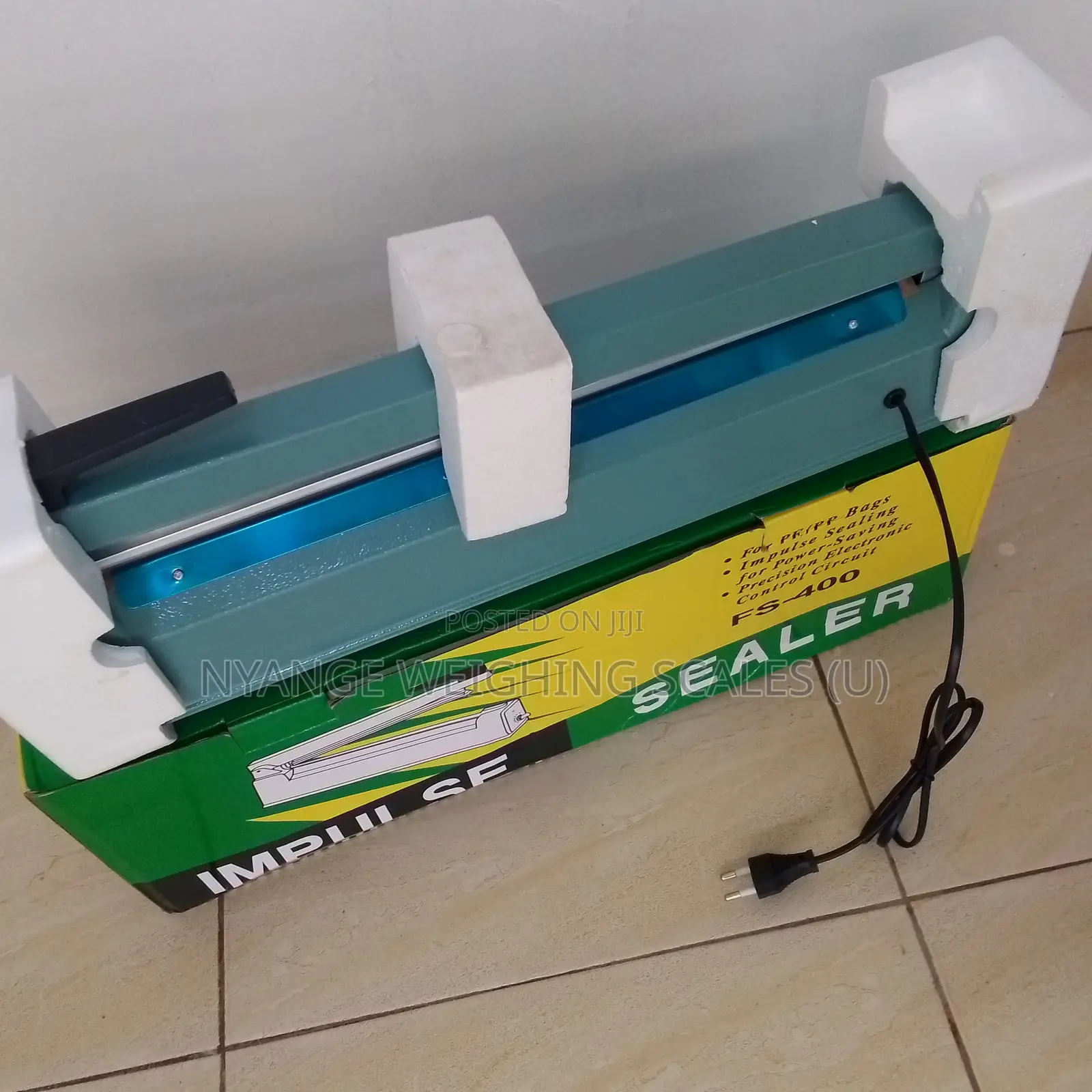 Plastic Film Bag Heat Sealer 400mm Impulse Sealing Machine
