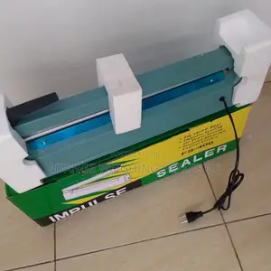 Plastic Film Bag Heat Sealer 400mm Impulse Sealing Machine