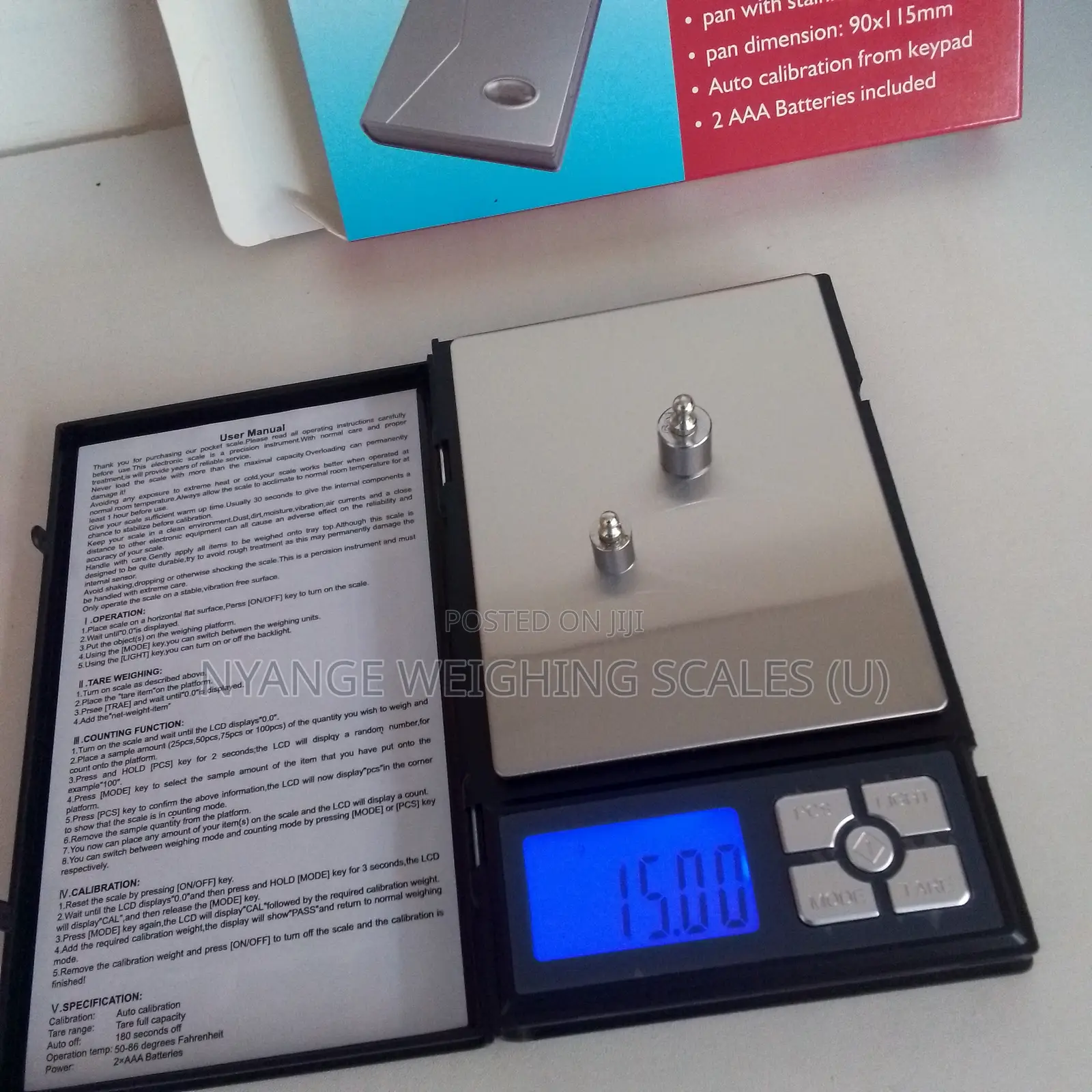 500g/0.01g Weigh Scale Accuracy Weigh Digital Mineral Weighing Scale