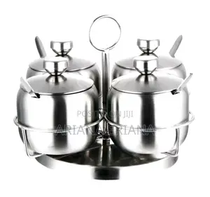 Photo - 201 Stainless Steel Spice Jar Set