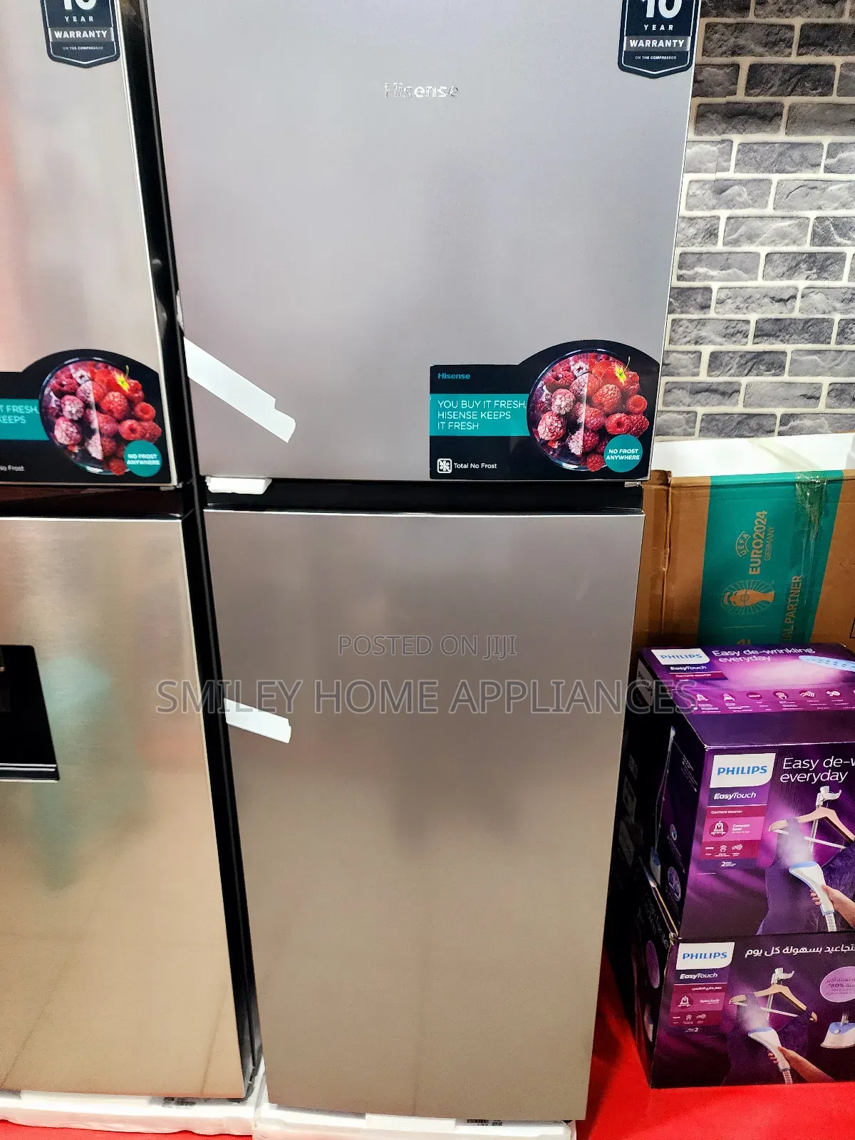 328ltrs Frost Free Fridge Hisense Double Door