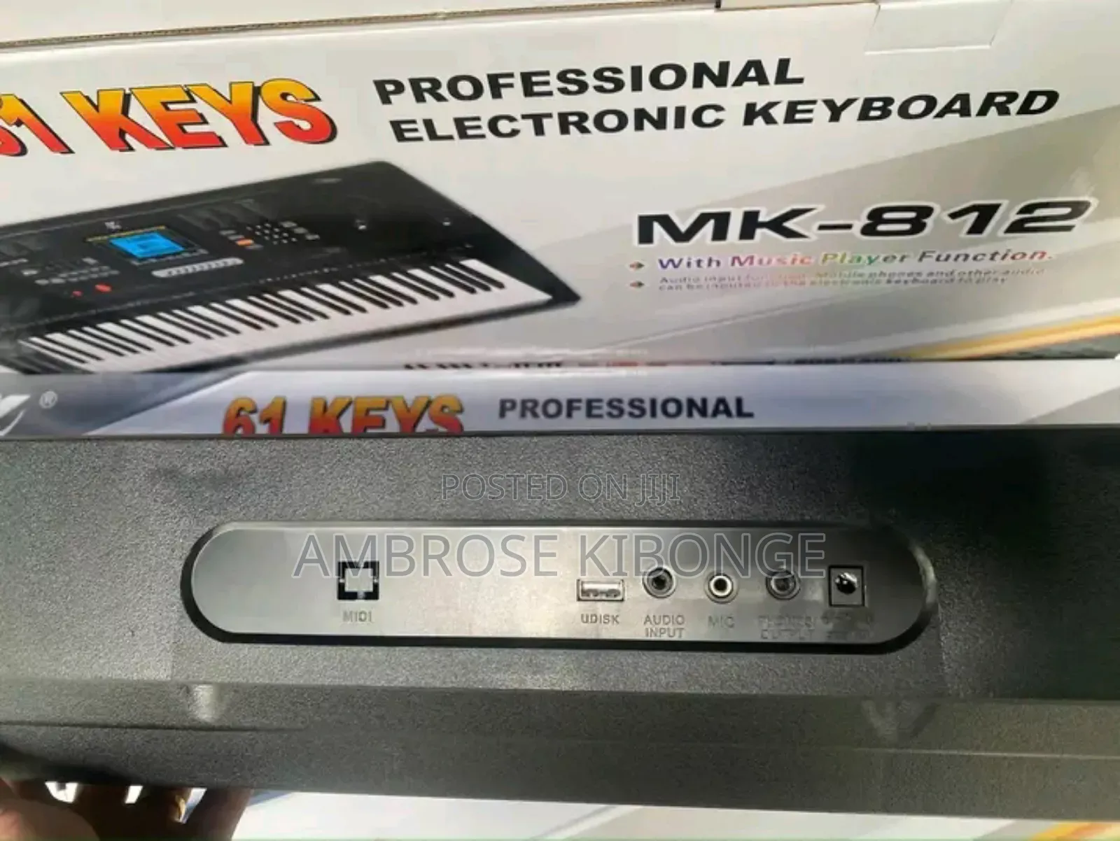 Meike MK-812 Quality Sound USB MIDI Port Electronic Keyboard