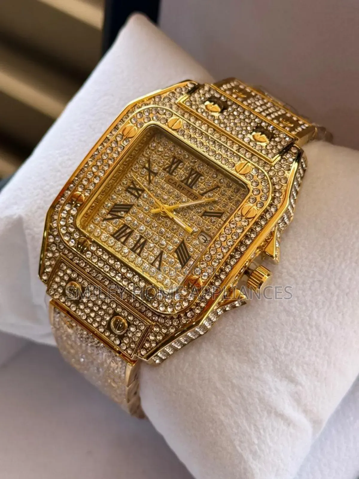 Carfter Gold Ice Classy Watch
