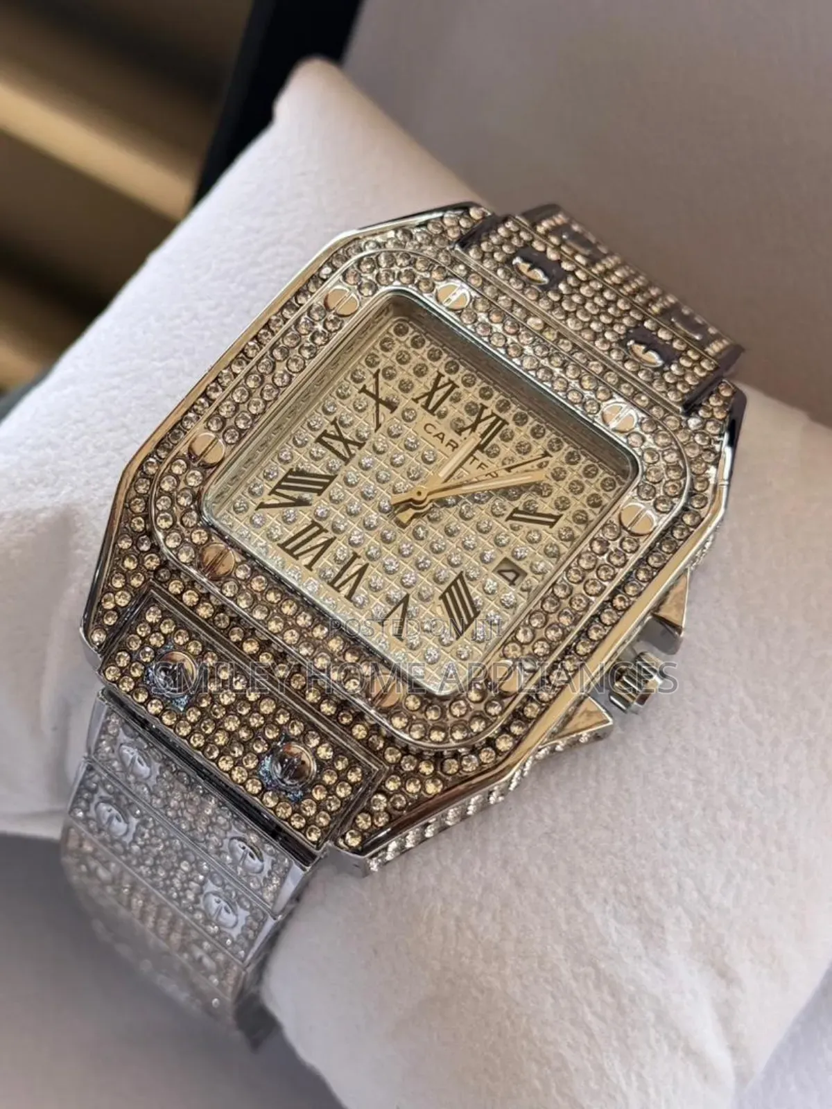 Carfter Silver Ice Classy Watch