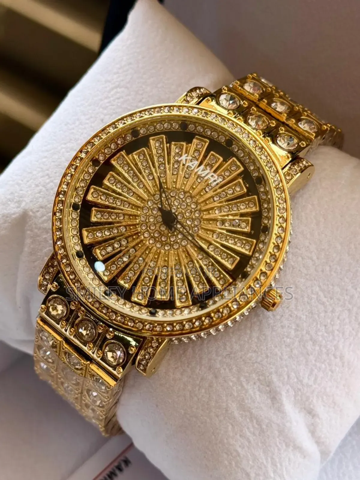 Kamri Classy Unisex Watch Ice Gold