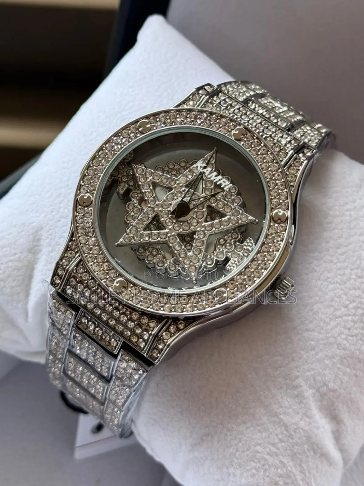 Kamri Silver Ice Classy Analog Watch