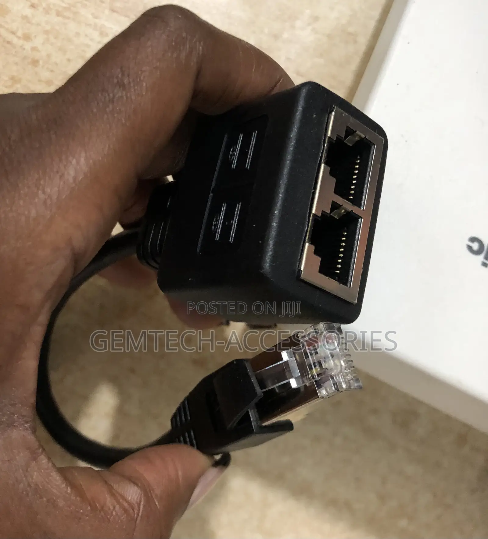 Rj45 Splitter 2way- New