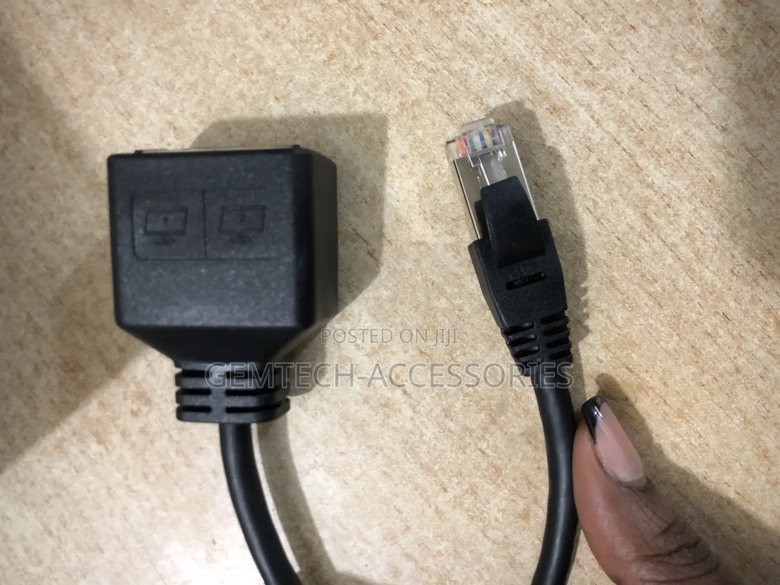 Rj45 Splitter 2way- New