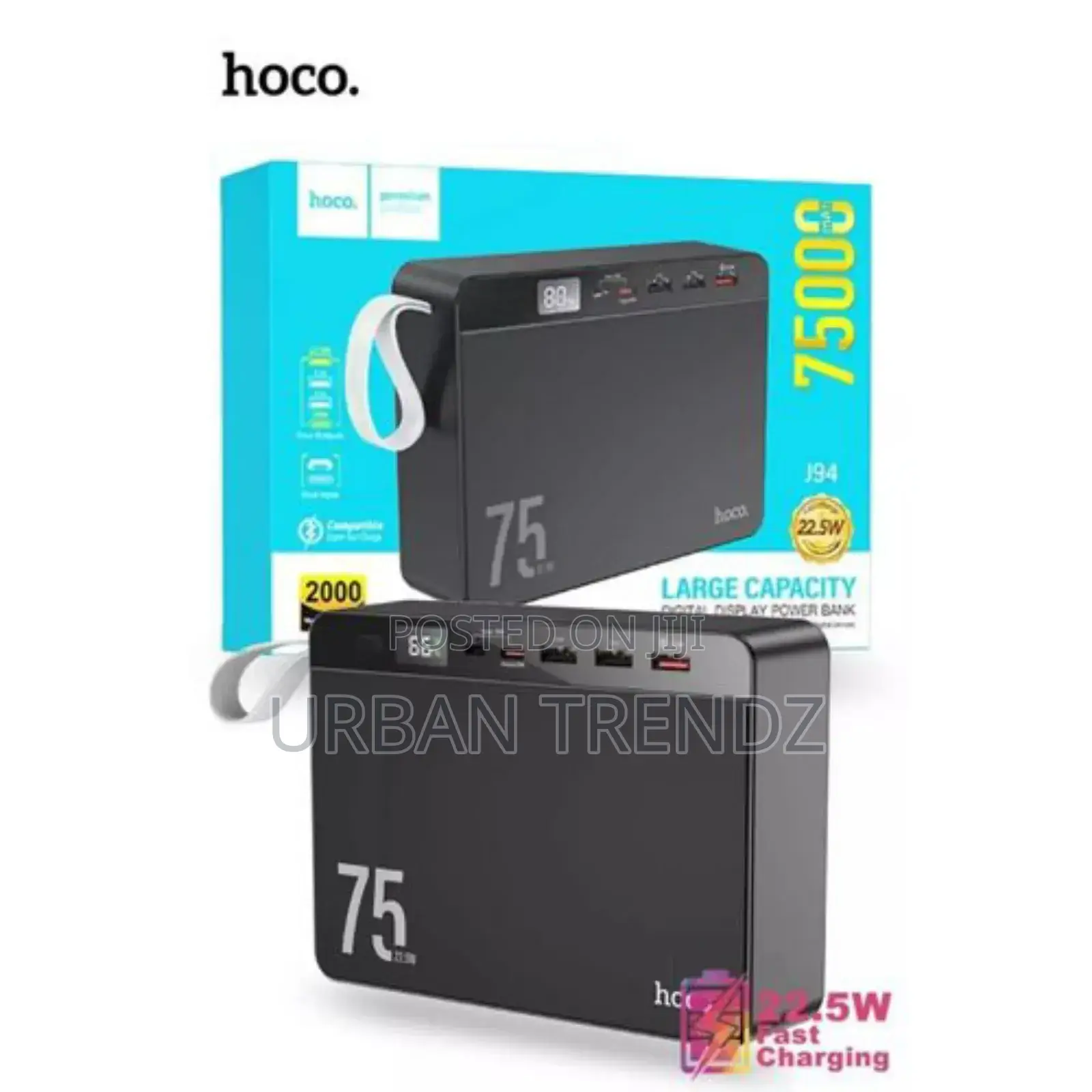 Hoco J94 Overlord Emergency Portablemobile Phone Power Bank