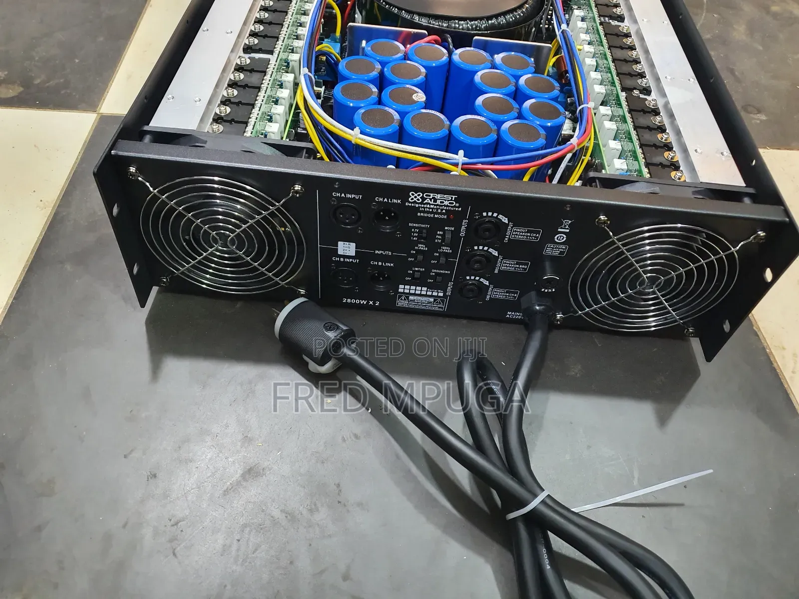 Power Amplifier Crest Audio (Ca20)
