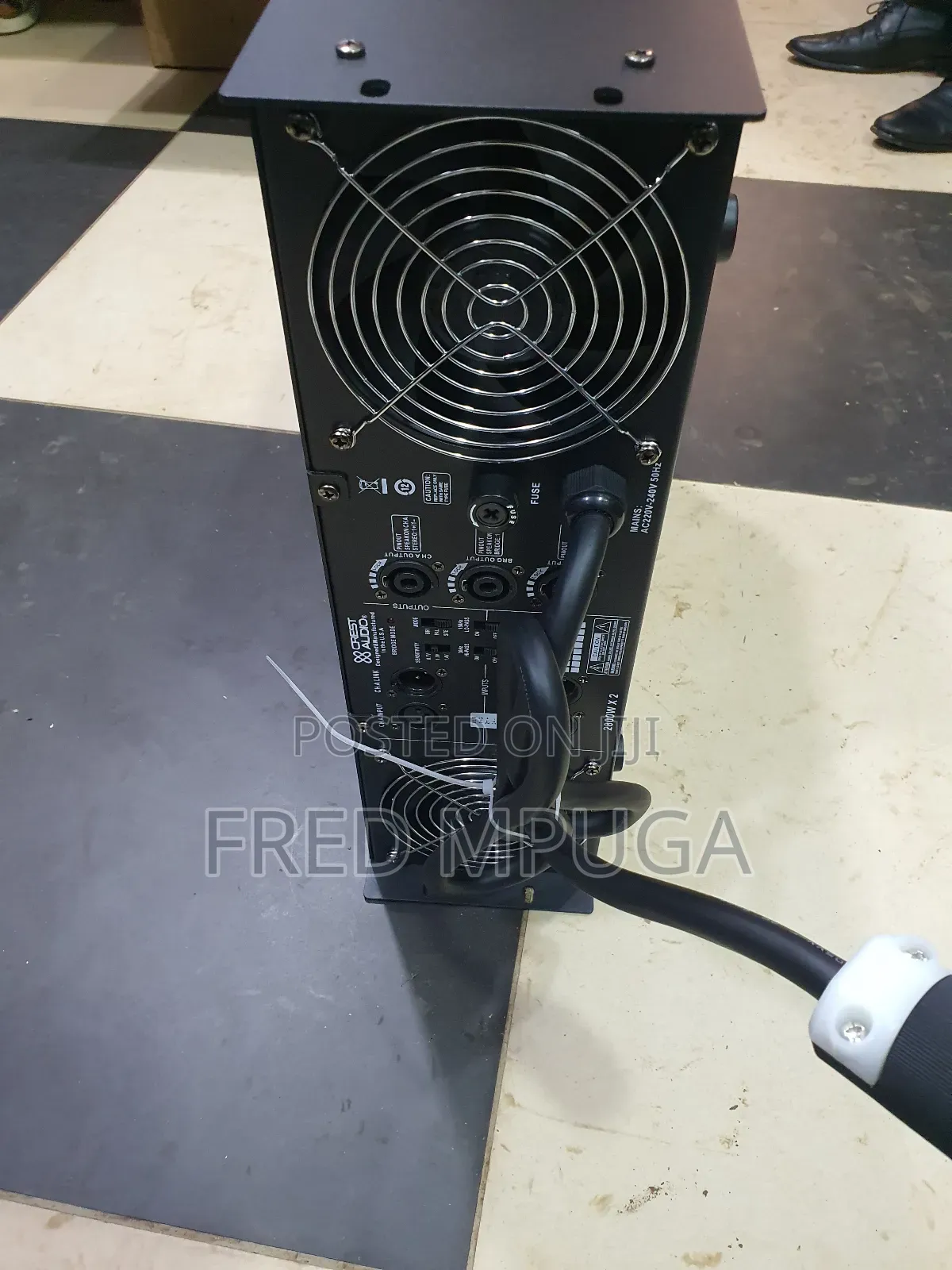 Power Amplifier Crest Audio (Ca20)