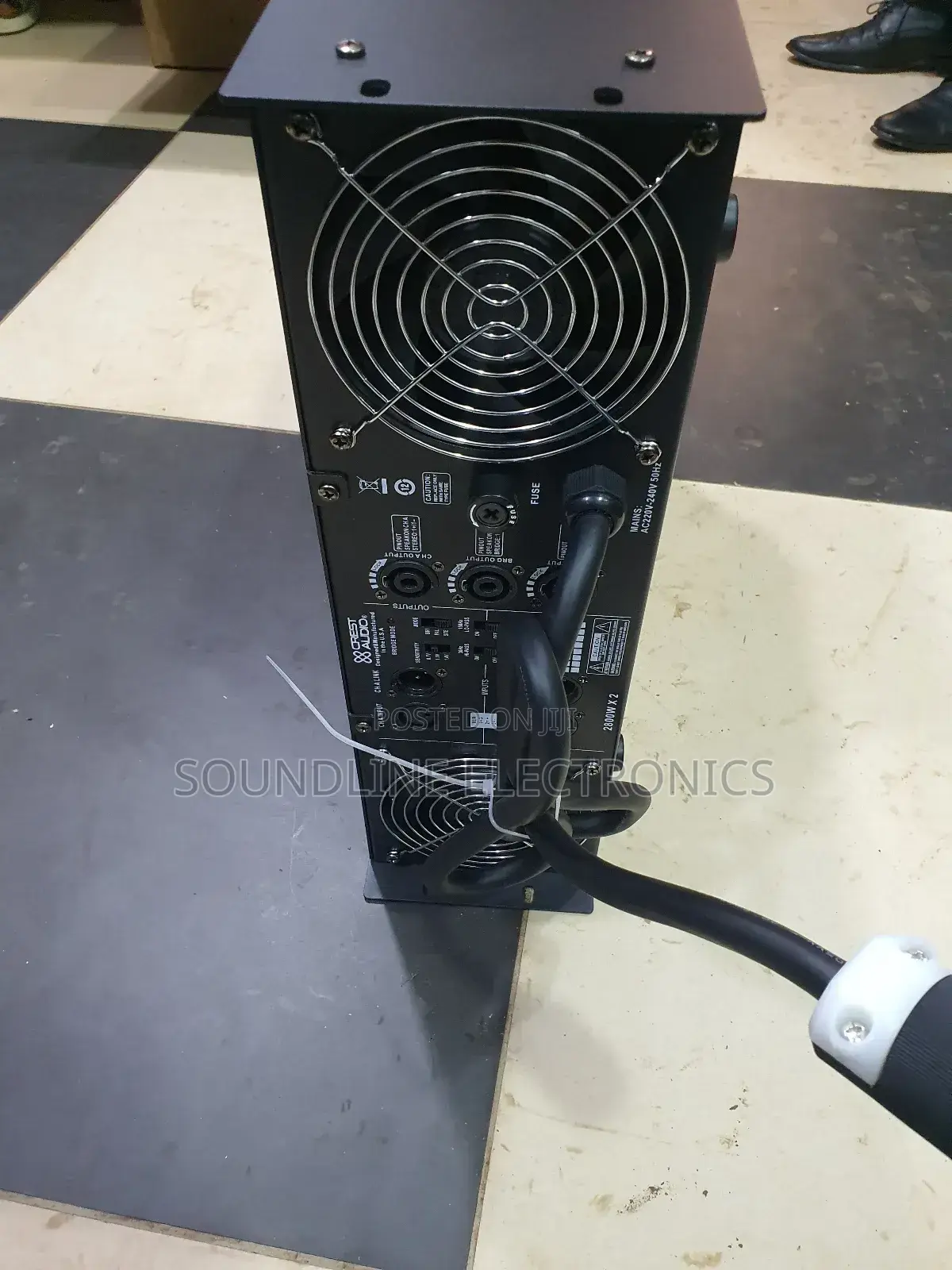 Power Amplifier Crest Audio (Ca20)