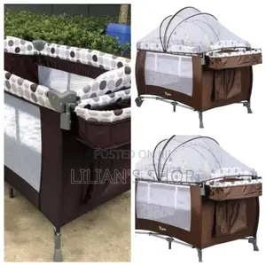 Baby Bed Baby Luxury Play Pen With Toys