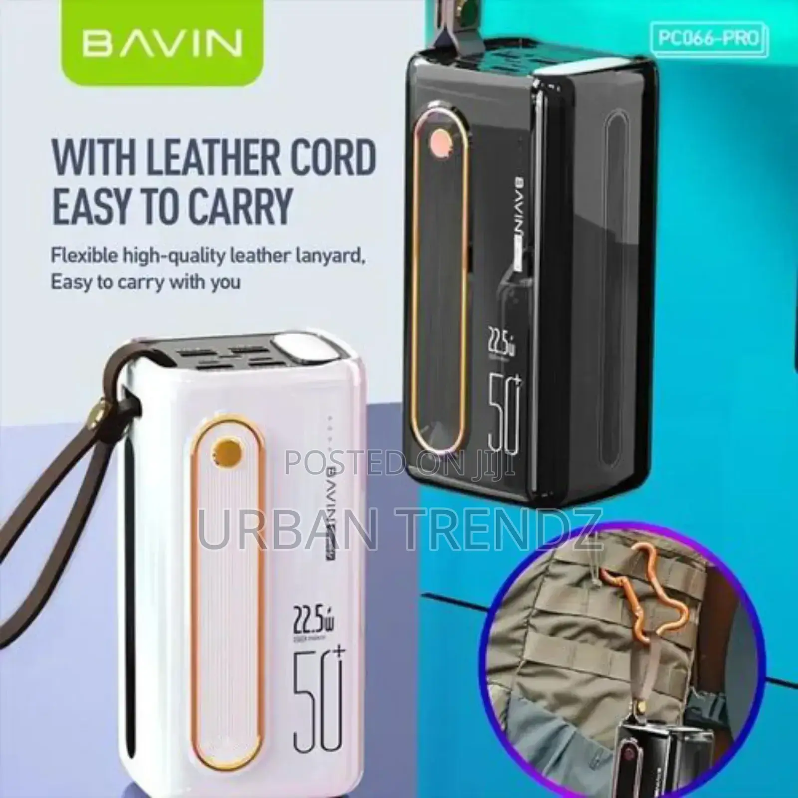 Hoco Bavin PC066 Power Bank 50000mah Large Battery Capacity