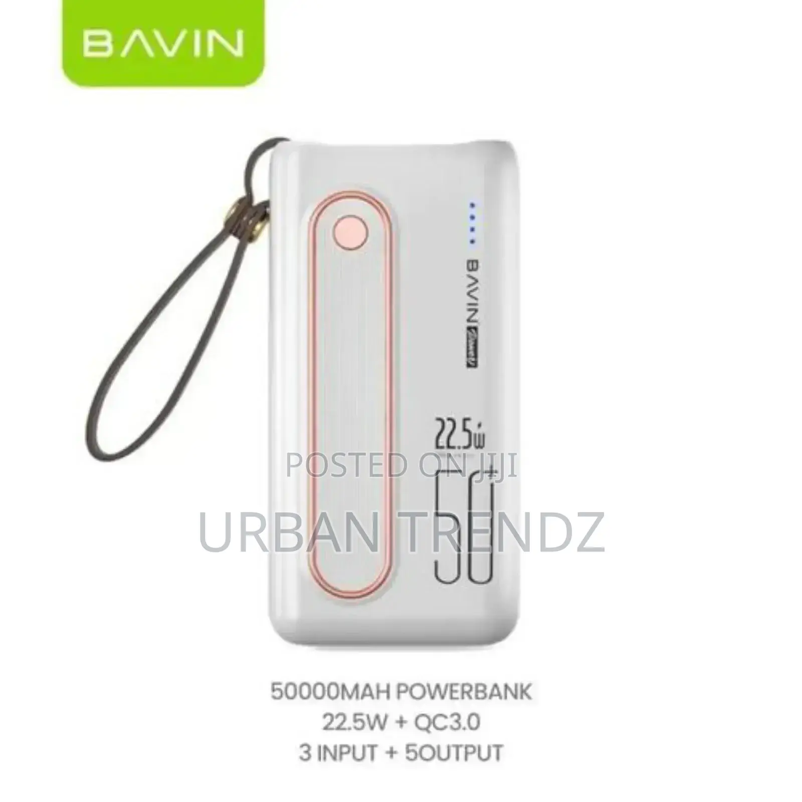 Hoco Bavin PC066 Power Bank 50000mah Large Battery Capacity