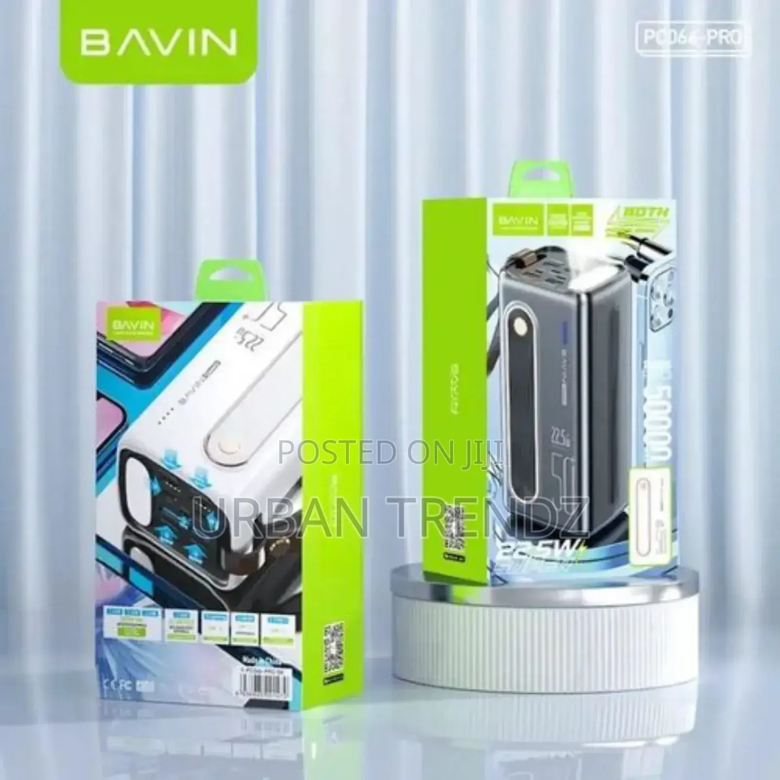 Hoco Bavin PC066 Power Bank 50000mah Large Battery Capacity