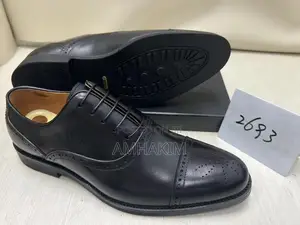 New Men's Classic Leather Derby Shoes In Stock