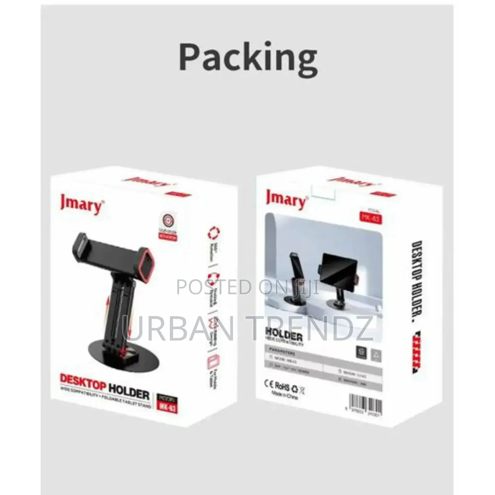 Jmary MK-63 Destop Holder Rotating Stable and Anti-Skid Wide