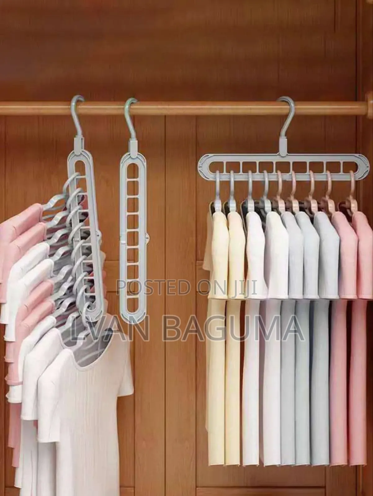 Plastic Master Hanger - Holds Other Hangers, Rotates.