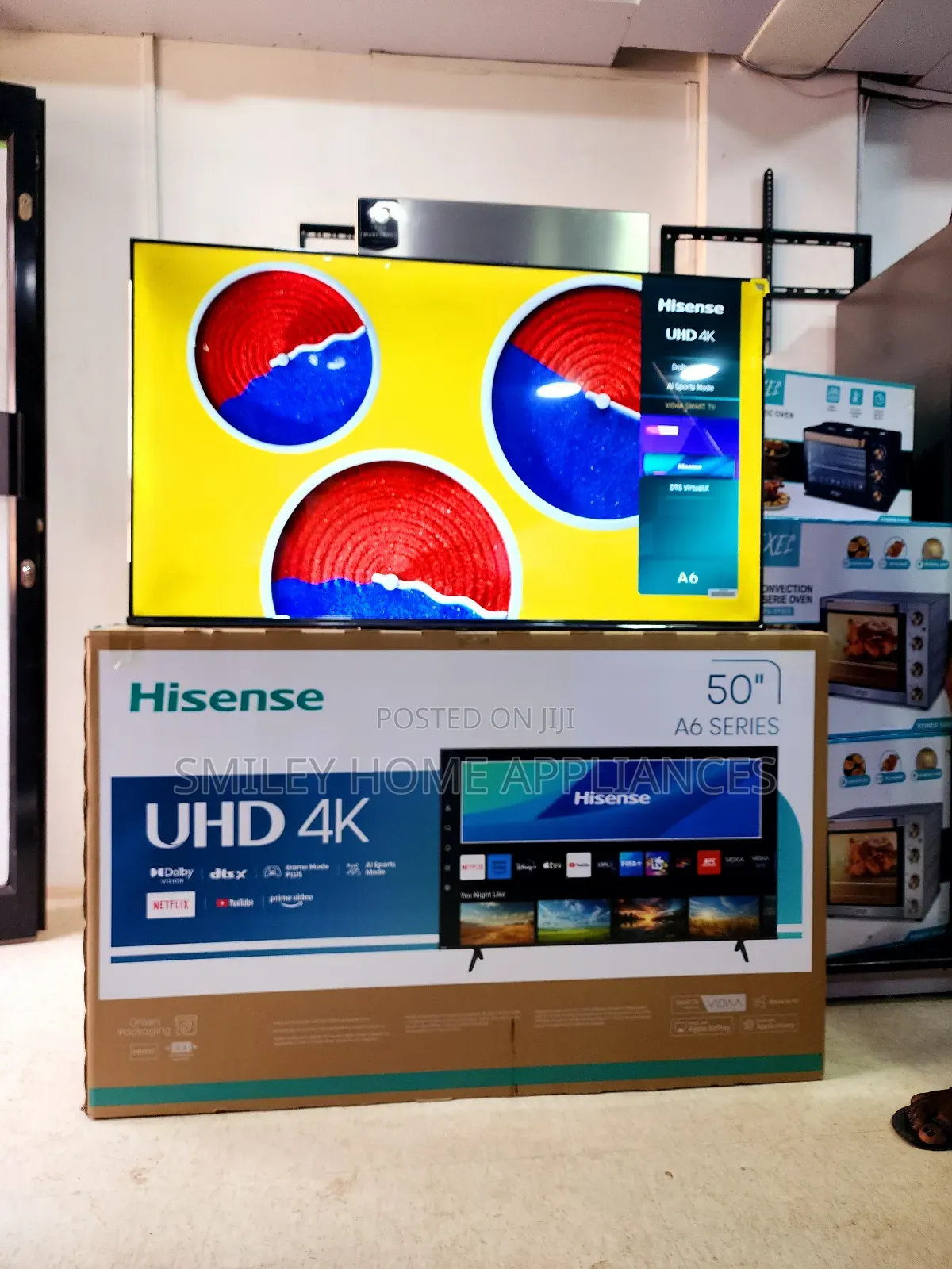 Uhd Hisense Smart Tv 50inches at Stock Clearance