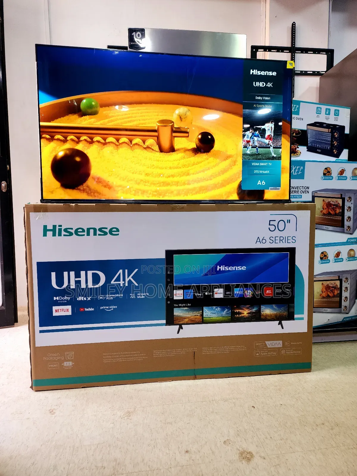 New Look 50inches Hisense Smart Tv Black Friday