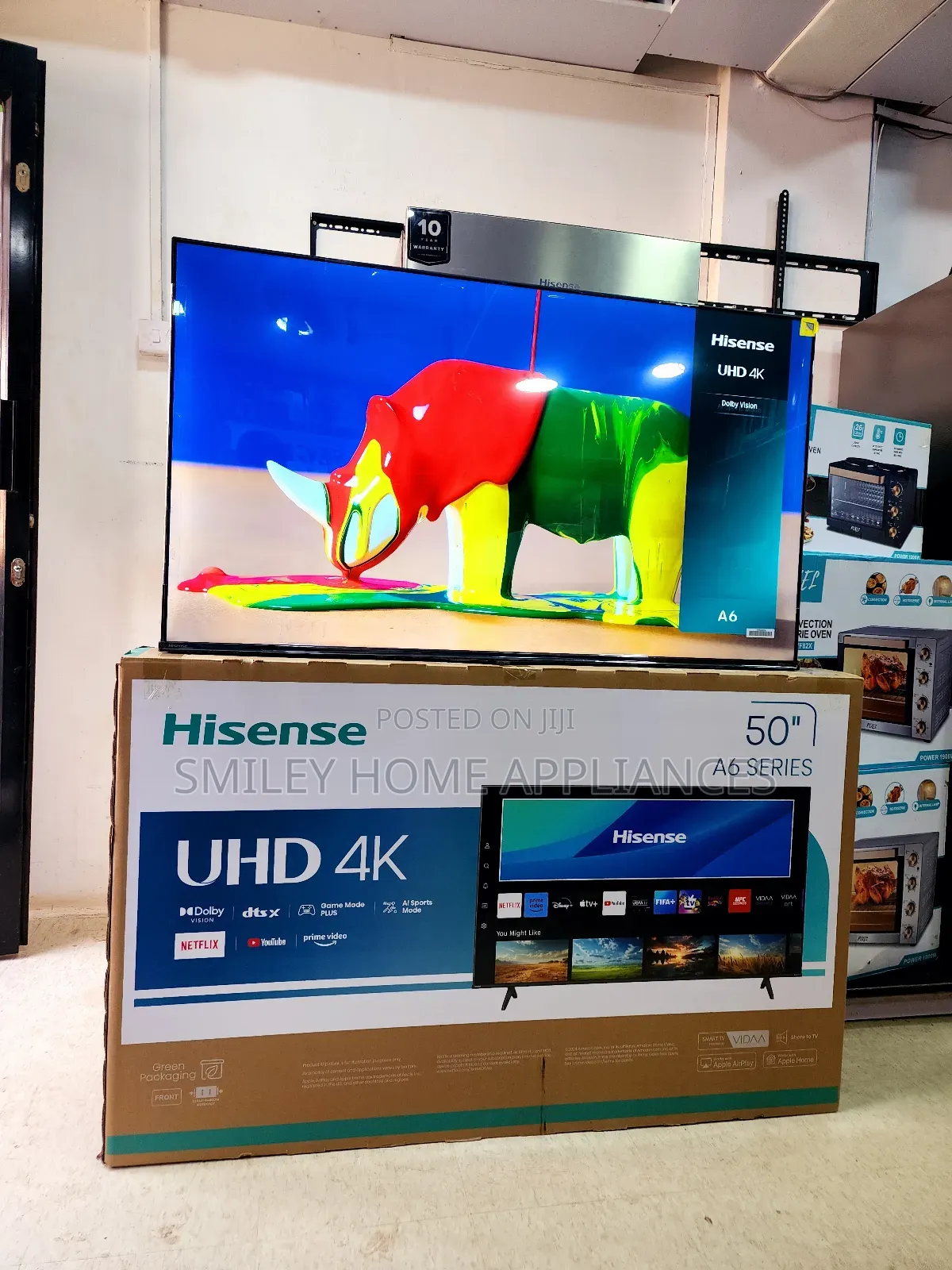 New Look 50inches Hisense Smart Tv Black Friday