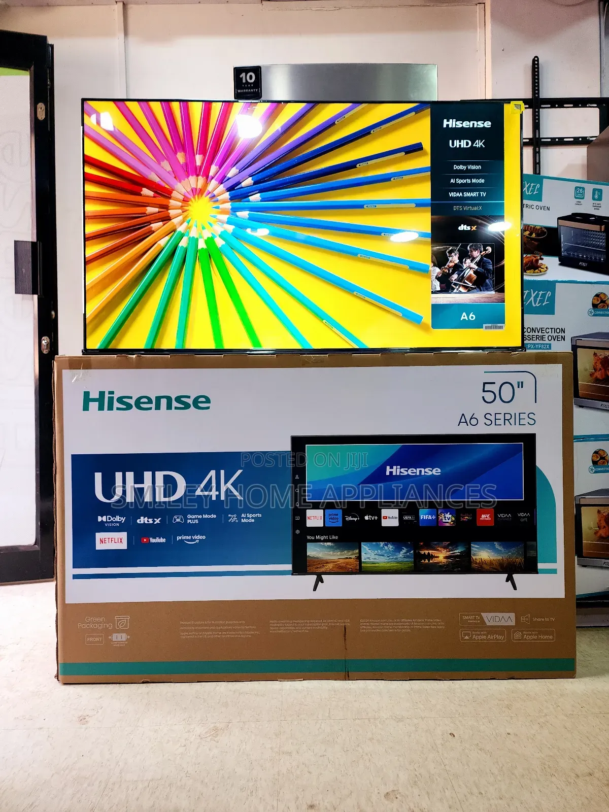 Hisense 50inches Smart Tv A6 Series 50% Discount