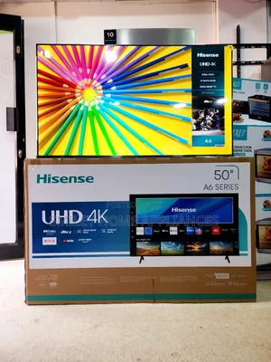 Hisense 50inches Smart Tv A6 Series 50% Discount