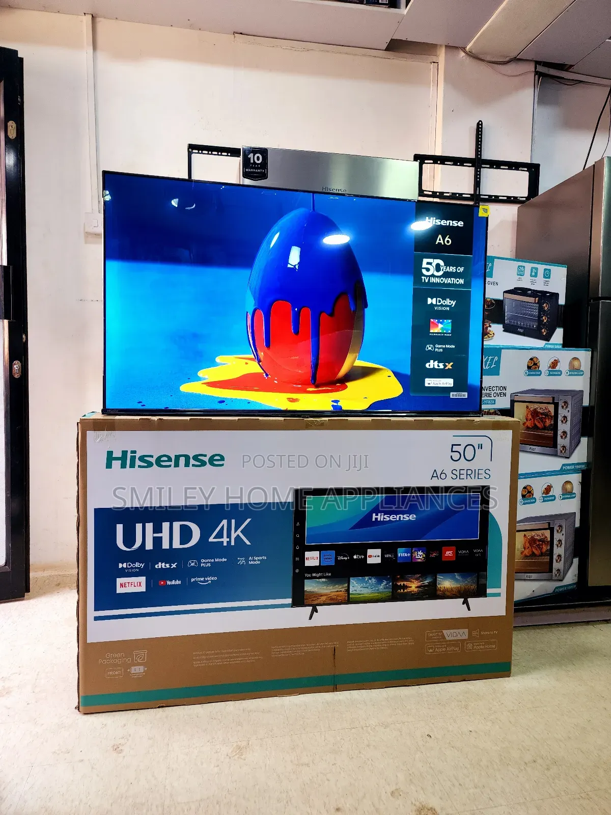 Hisense 50inches Smart Tv A6 Series 50% Discount