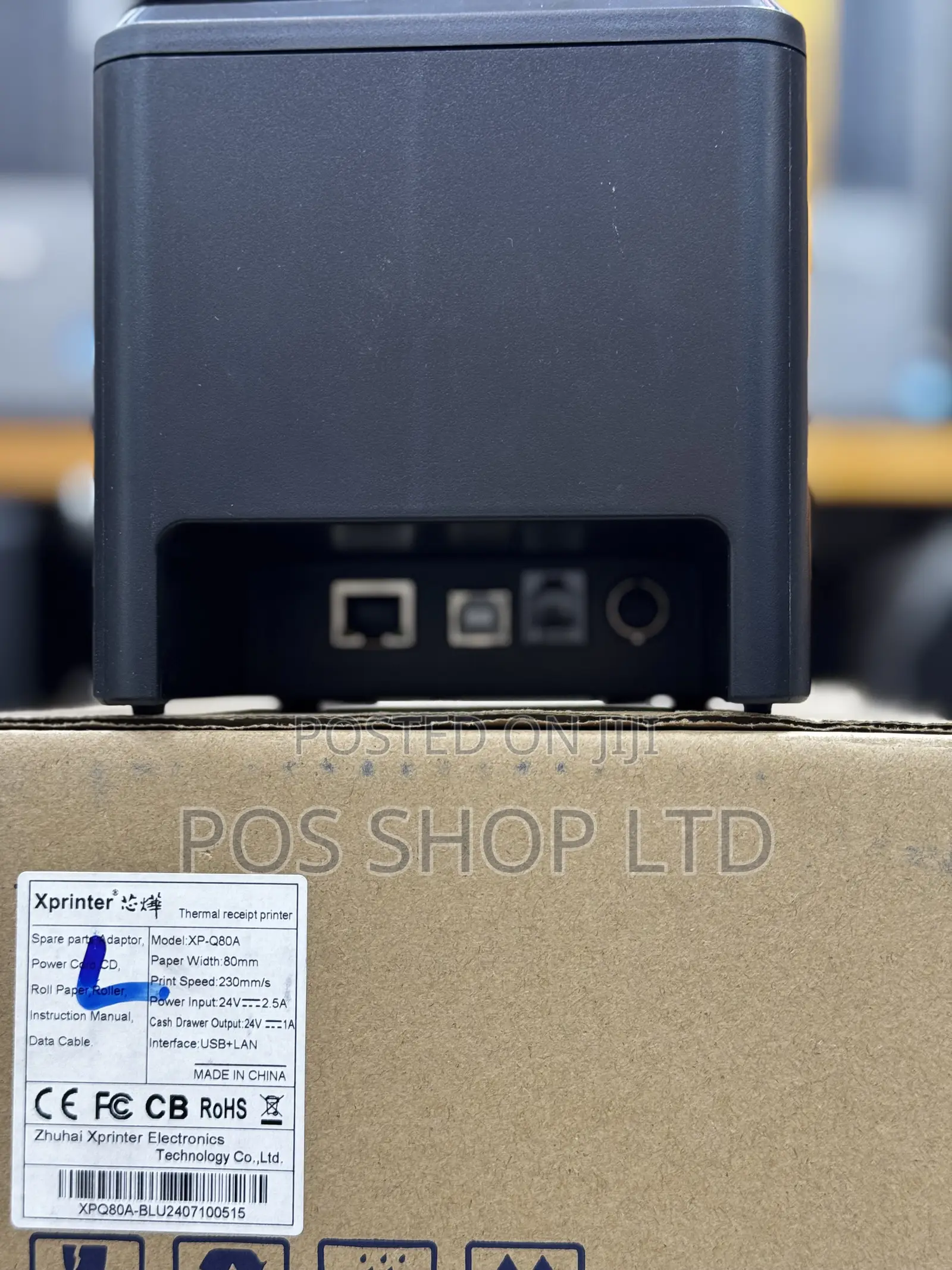 Xprinter Thermal Receipt Printer Model Xp-q80a